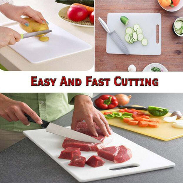 KITCHEN PLASTIC CUTTING CHOPPING BOARD (0086)