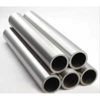 316l Stainless Steel Pipe - Round Shape | Durable Material For Versatile Construction Applications