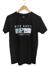 MEN  T Shirt  Rise  Above Summit Life