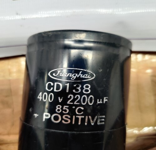 JIANGHAI 400V 2200UF CD138 CAPACITOR