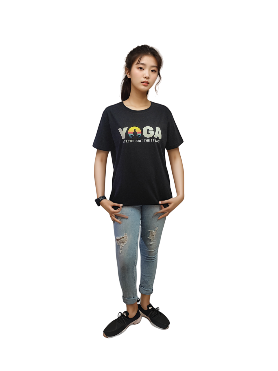 Unisex T Shirt Yoga