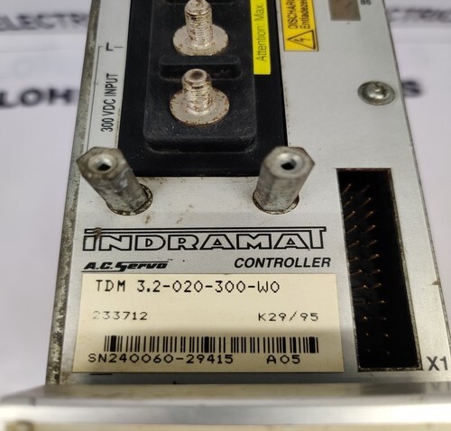 INDRAMAT TDM 3.2-020-300-W0 SERVO DRIVE