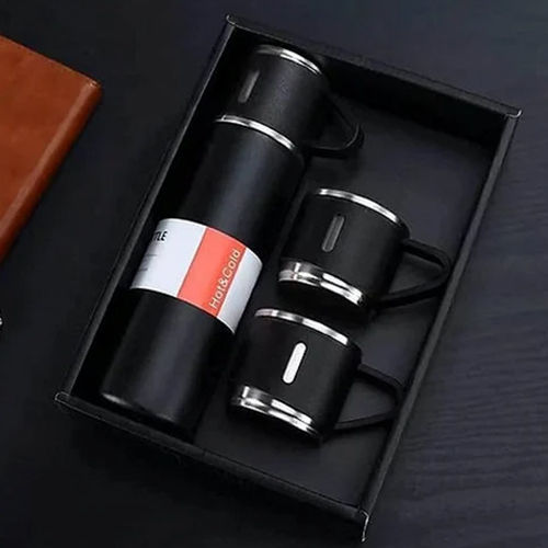 Different Available Vacuum Flask Set With Bottle And 3 Cups