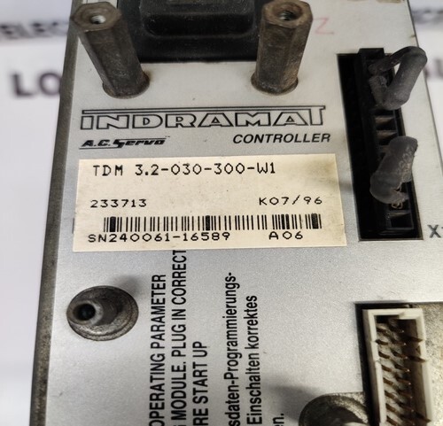 INDRAMAT TDM3.2-030-300-W1 SERVO DRIVE