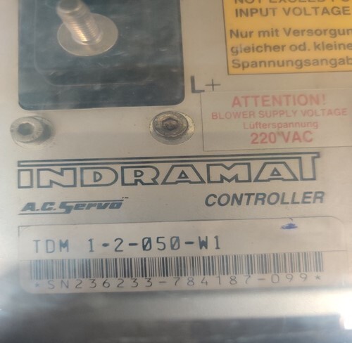 INDRAMAT TDM1.2-050-W1 AC SERVO DRIVE