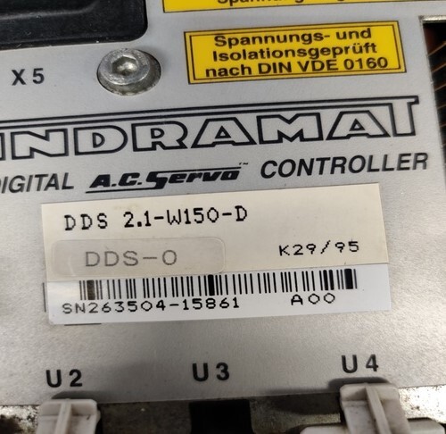 INDRAMAT DDS2.1-W150-D SERVO DRIVE