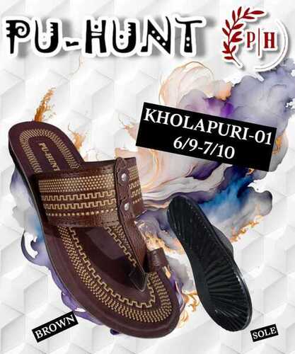 Mens Kolapuri Slipper