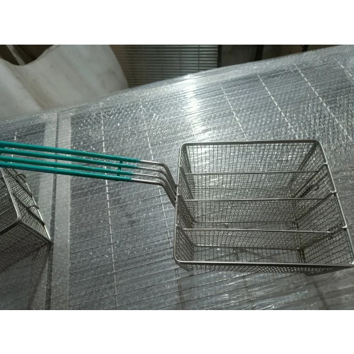 Tikki Fryer Basket With Multiple Compartment