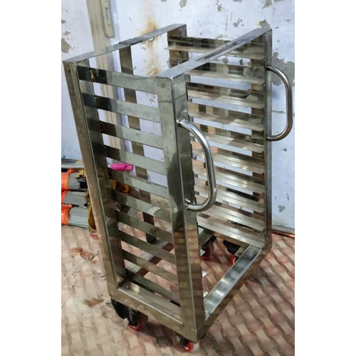 Stainless Steel Unit Trolley