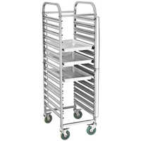 High Standard Commercial Equipment Trolley - Stainless Steel, 70 Kg Weight, Silver Color | Durable Storage Solution For Kitchens And Restaurants