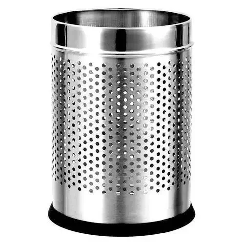 10x14 Inch SS Perforated Dustbin