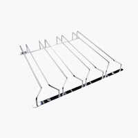 Silver Bar Glass Holder