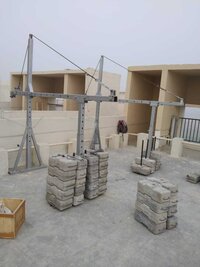 Corrosion Free Steel Suspended Platform