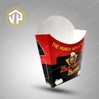 French Fries Packaging Box / French Fries Pouch / Customized Food Boxes