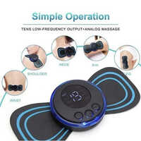 Mini Massager Butterfly - Black Color | New Mini Massager For Pain Relief With Compact Design And Ergonomic Handle