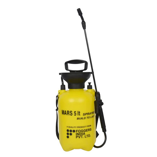 Yellow 5 Ltr Heavy Duty Manual Pressure Washer