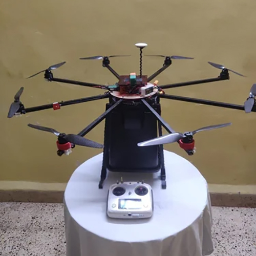 Hexacopter Flower Dropping Drone