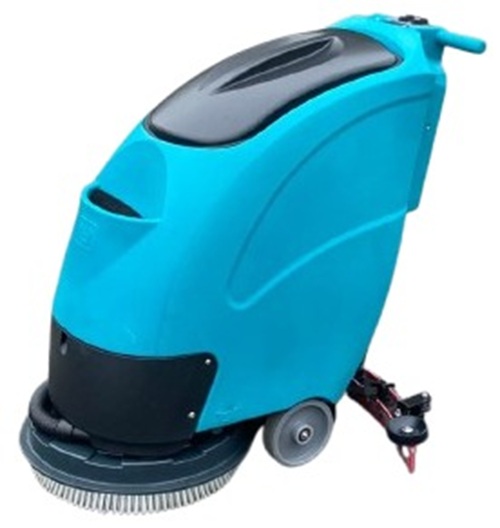 Floor Cleaning Scrubber Machine - Color: White