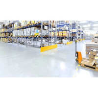 Epoxy Polyurethane Flooring Services - Epoxy Material, Thickness 2-5 Mm, Color Gray | Chemical Resistant, Indoor Usage, 1-year Warranty, Drying Time 24-72 Hours