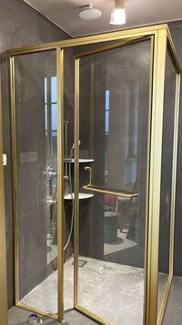 Straight Line I Shape Shower Enclosure