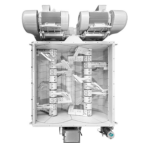 Mild Steel Twin Shaft Batch Mixer