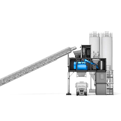 Mild Steel Concrete Mixing System