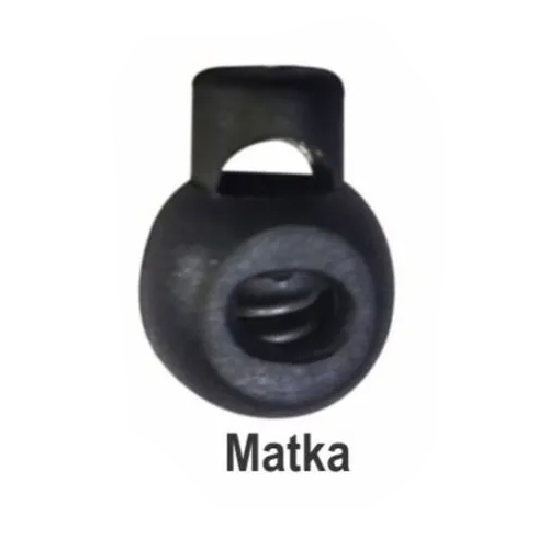 Imported round ball cord lock - ( Matka )