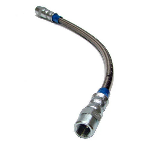 Air Brake Hose Assembly - Manual Operation, Dimensions Customized to mm, Silver Color, Industrial Usage, Warranty Included