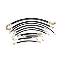 Hydraulic Hose Assembly - Color: Black