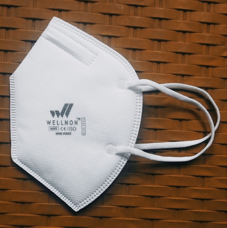 Foldable C Shape N95 Mask