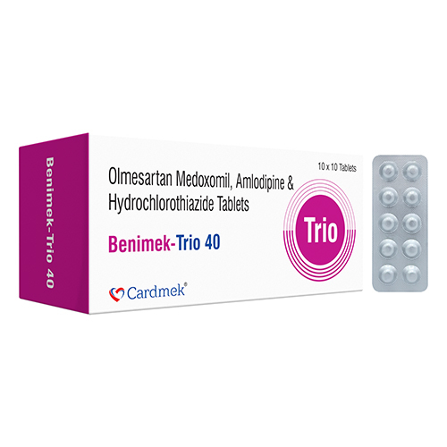 Olmesartan Medoxomil Amlodipine And Hydrochlorothiazide Tablets