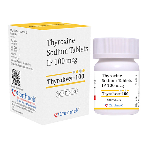 100mcg Thyroxine Sodium Tablets IP