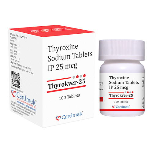 25mcg Thyroxine Sodium Tablets IP