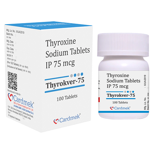 75mcg Thyroxine Sodium Tablets IP