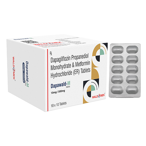 डैपाग्लिफ्लोज़िन प्रोपेनेडिओल मोनोहाइड्रेट और मेटफोर्मिन हाइड्रोक्लोराइड ईआर टैबलेट