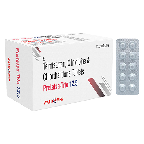 Telmisartan Cilnidipine And Chlorthalidone Tablets