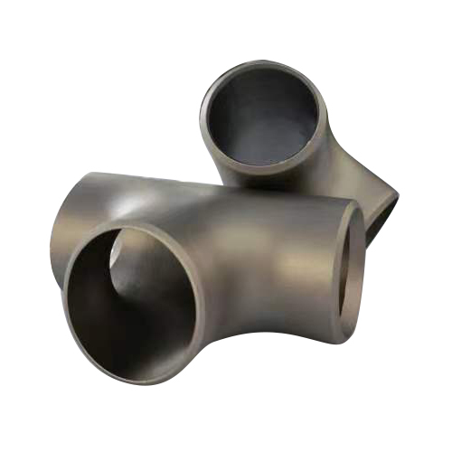 Titanium pipe tee