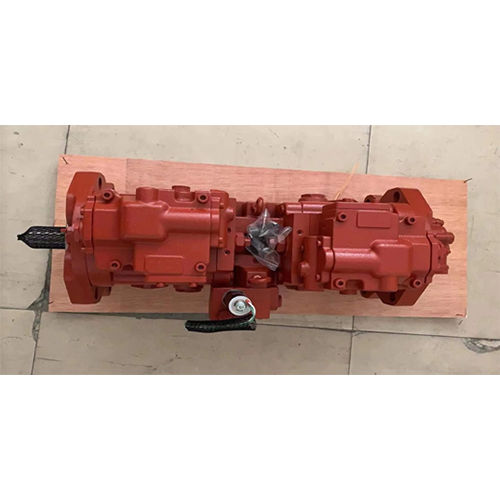 Red Kawasaki Hydraulic Pump