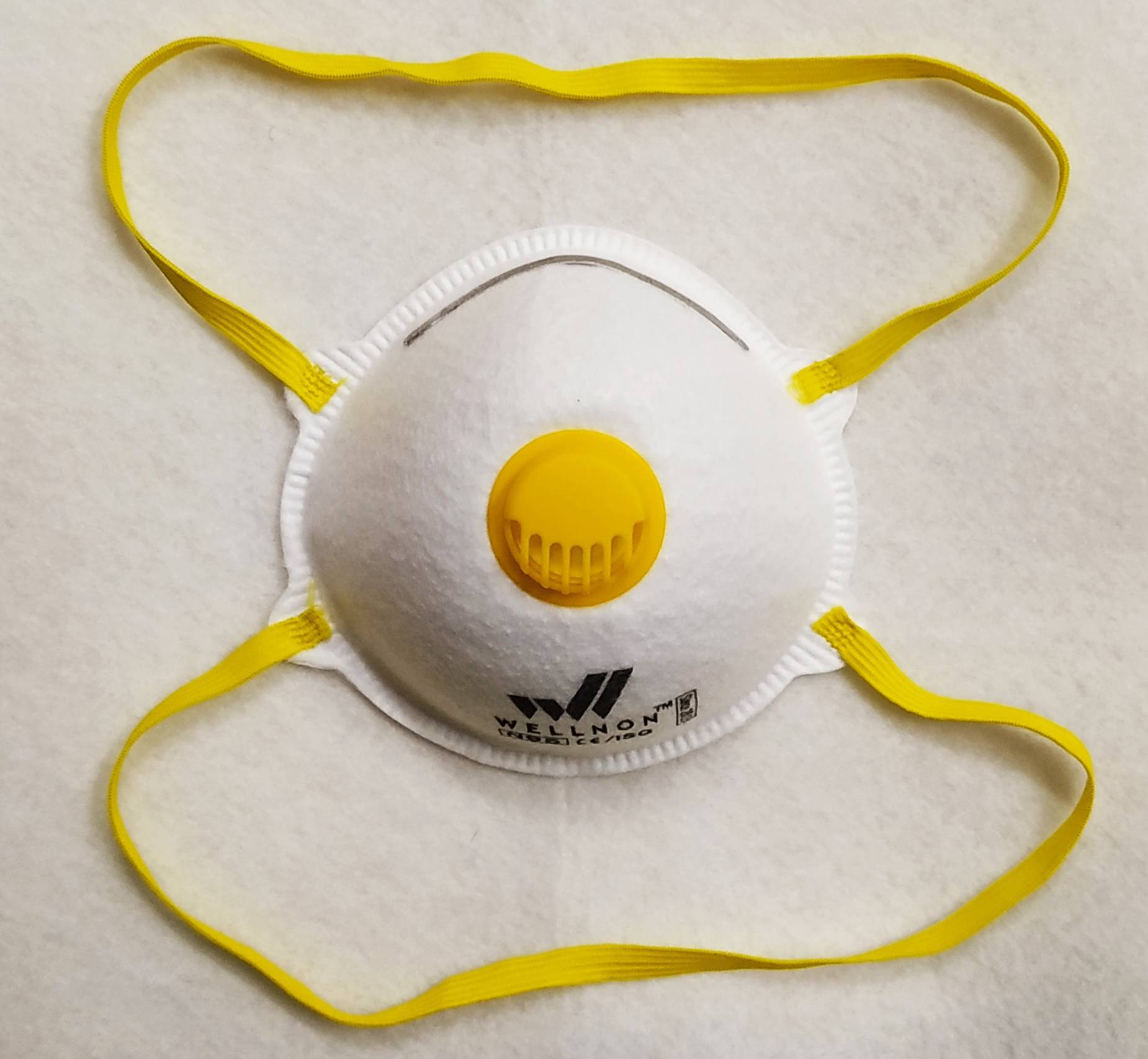 Respiratory Face Mask with valve