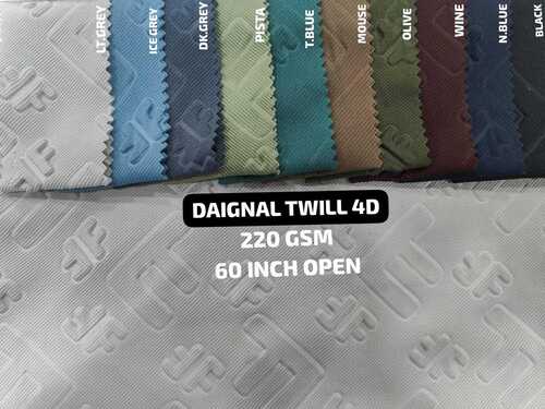 Daignal Twill Lycra Fabric