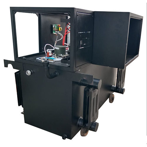 Black 50Kva Three Phase Air Cooled Oil Chiller