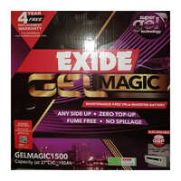 1500-150 Ah Exide Gel Magic Battery