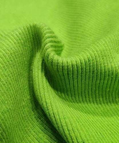 Poly Cotton Lycra Rib/ Derby Rib Fabric