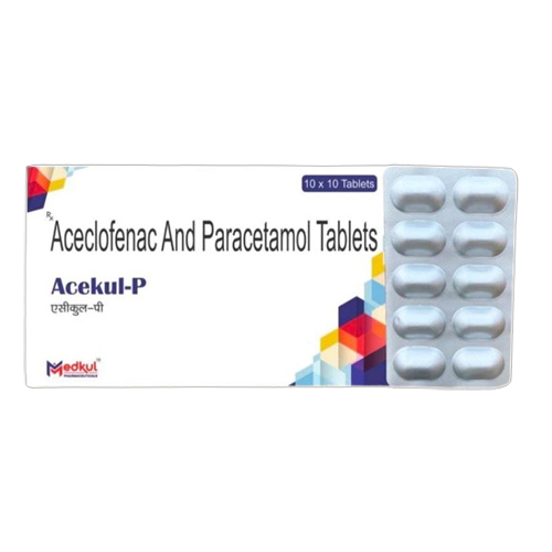 Aceclofenac And Paracetamol Tablets