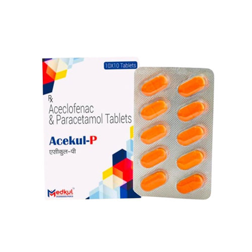 Aceclofenac and Paracetamol Tablets