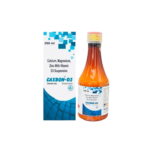 200ml Calcium Magnesium Zinc With Vitamin D3 Syrup