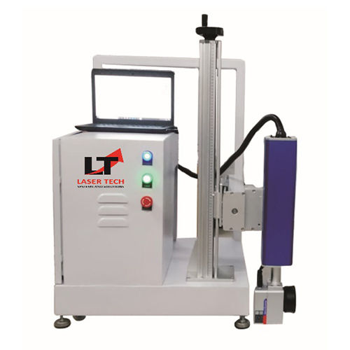 White 360 Degree Laser Marking Machine