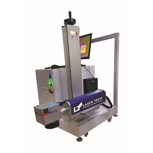 White 360 Degree Laser Marking Machine