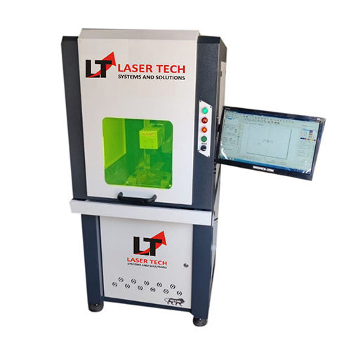 White Hallmarking Laser Marking Machine