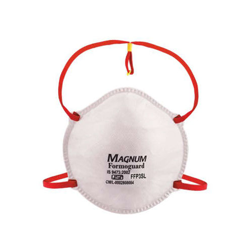 White Formoguard Industrial Safety Respirator